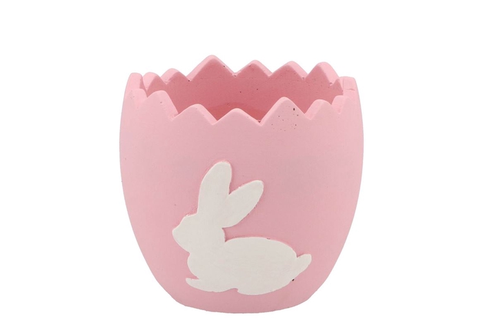 <h4>Easter Rabbit Pot Pink 13x13x12cm Nm</h4>