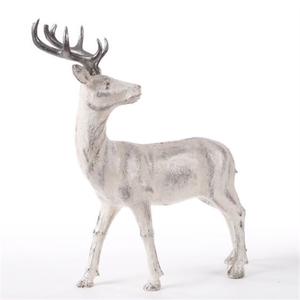 Deco Deer Buck L58w20h63 White