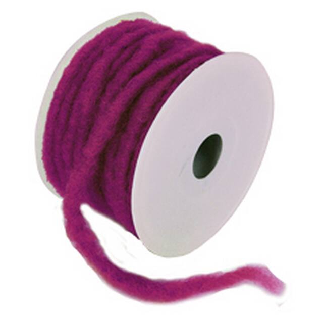 <h4>Wool wire on roll 7mmx 20mtr fuschia colournr 61</h4>