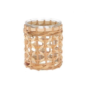 Vase Wadai w.Glass H15D13