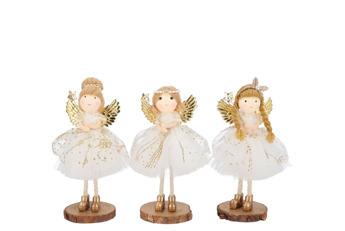 <h4>Loulou Cozy Gold Standing Girl Ass 6x10x17cm</h4>