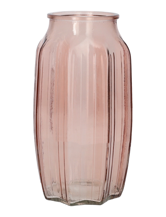 <h4>DF02-664324800 - Vase Suko d8.5/12xh22 old pink</h4>