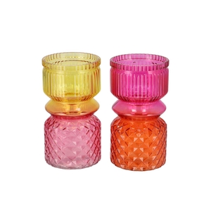 Lynn Colourfull Mix Vase Ass 11x20cm