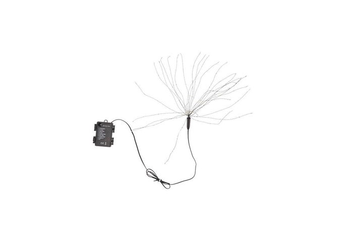 <h4>Led Shine Burst Hanging 90 Led Timer Excl. Battery 26cm</h4>
