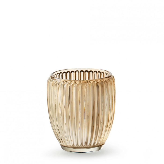 <h4>Theelichth. Glas Millie d08.5*9.5cm</h4>