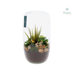 Green Bottle Isabella XXLarge Pasen met arrangement