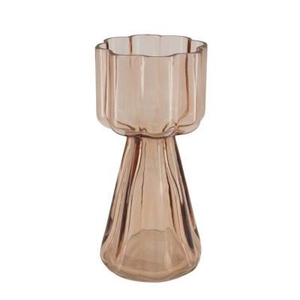 Glass Flower vase d12*25.5cm