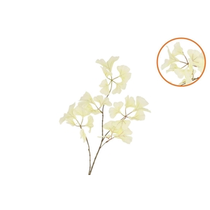 Silk Ginkgo White 85cm Nm
