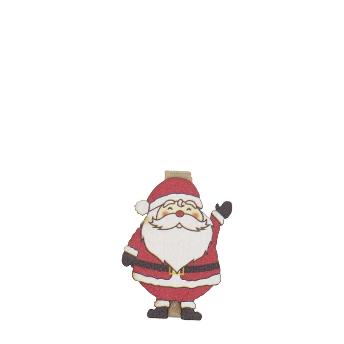 <h4>Christmas Pegs Santa 3.5cm x36</h4>