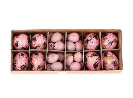 <h4>Deco Egg Combi 8 Chicken 24 Quail Pink</h4>