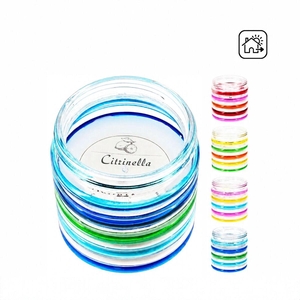 Kaars glas citronella d11*12cm