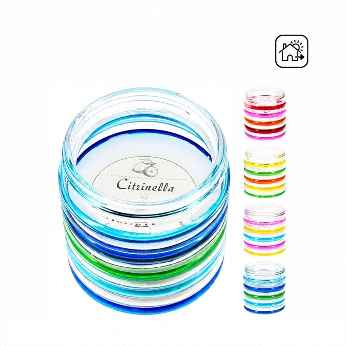 <h4>Kaars glas citronella d11*12cm</h4>