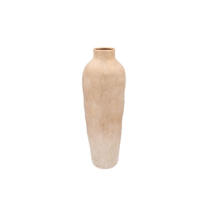 Florence Antique Gold White Vase Long 21x21x64cm
