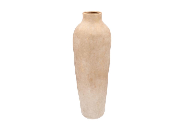 <h4>Florence Antique Gold White Vase Long 21x21x64cm</h4>