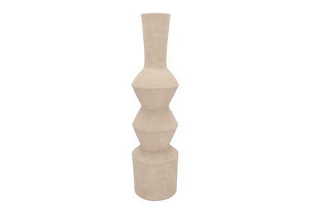 <h4>Lisboa Sand Vase Sparkle 16x16x59cm</h4>