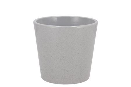 <h4>Ceramic Grey Stone Pot Orchid 14cm</h4>