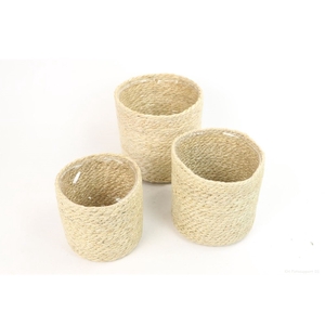 Mandwerk sets Jute Dhaka S/3 d16*16cm