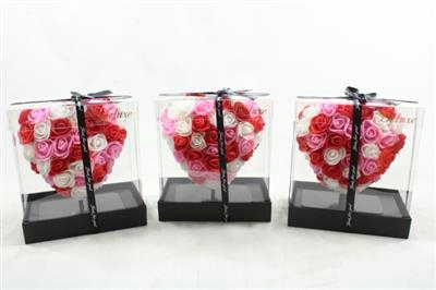 <h4>15CM HART ROOD/ROZE/WIT MIX</h4>