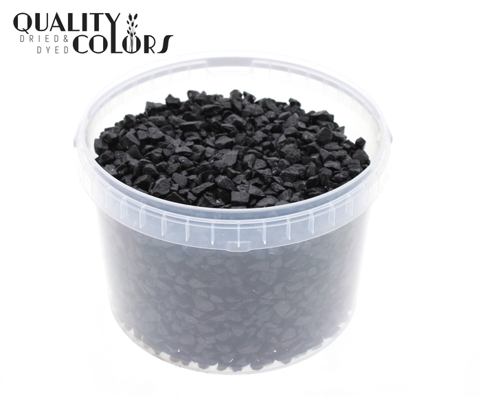 Rocks 3 ltr bucket Black