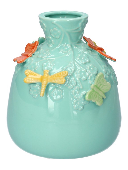 <h4>Bottle Dragonfly d5.5/14xh16 l.blue</h4>