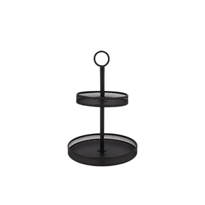 Storage Shelf Esi Metal Wild Black 28x43cm