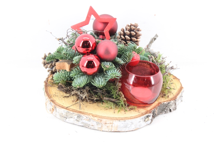 <h4>arr5 Kerst MB - Hout schijf 1wax red</h4>