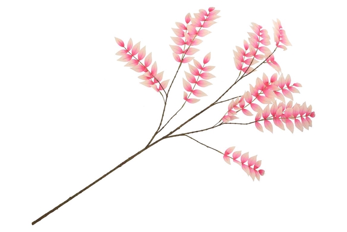 <h4>Silk Salix Leaf Pink/champagne 135cm</h4>