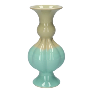 DF03-666802900 - Vase Celia2 multi d6.7/8xh16.8 green/l.blue