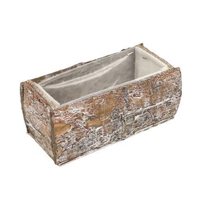 Planter Locust Bark L20W11H9
