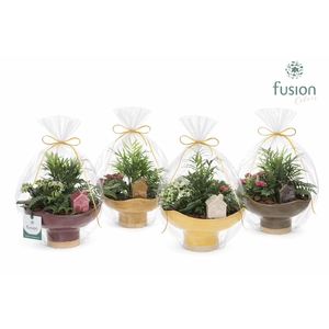 Keramiek schaal Large met Arrangement