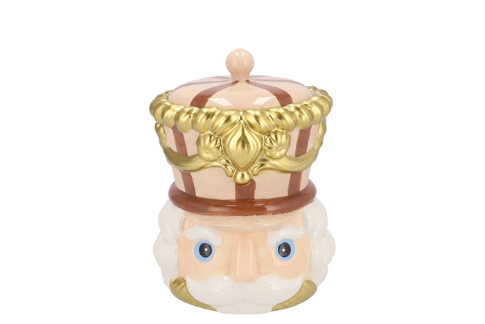 <h4>Candy Nutcracker Sand Jar 14x14x20cm Nm</h4>
