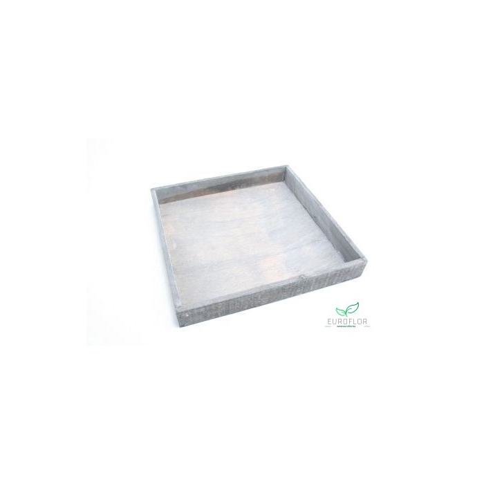 <h4>TRAY FIRMIANA SQUARE GREY 20X20XH4</h4>