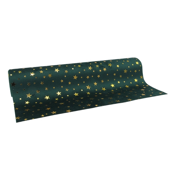 <h4>Kerst Tafelloper Stars 280mm 2.5m</h4>