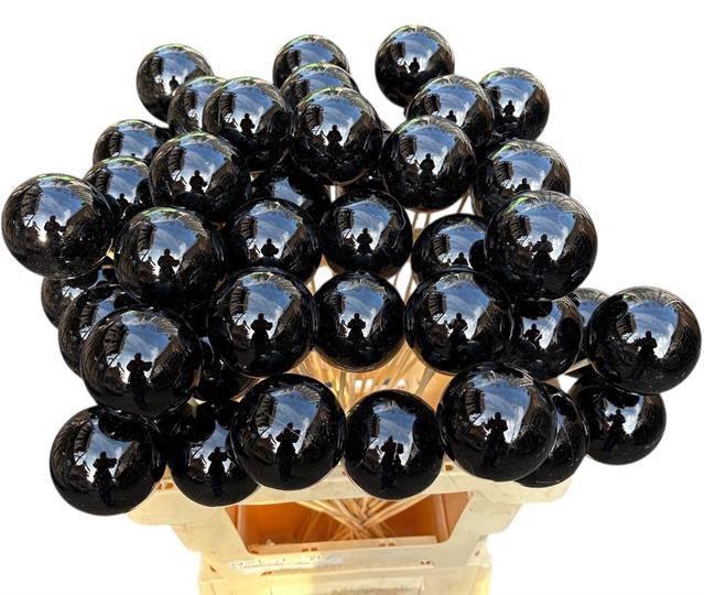 <h4>KUGEL AUF STAB H% SCHWART GLANZ</h4>