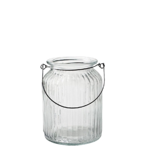 Glas Windlicht Chief d11*14.5cm