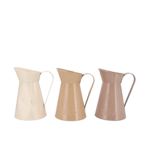 Zinc Natural Brown Mix Can Basic Ass 13x23x15cm Nm