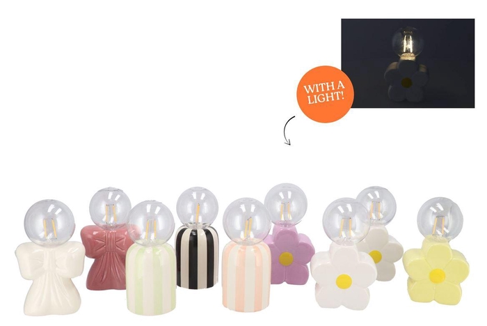 <h4>Glowi Lighting Pastel 9 Ass 18x10x7cm</h4>