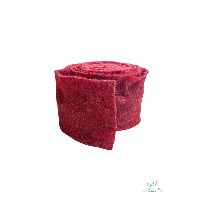 <h4>RIBBON FELT ROLL L500W12 RED</h4>