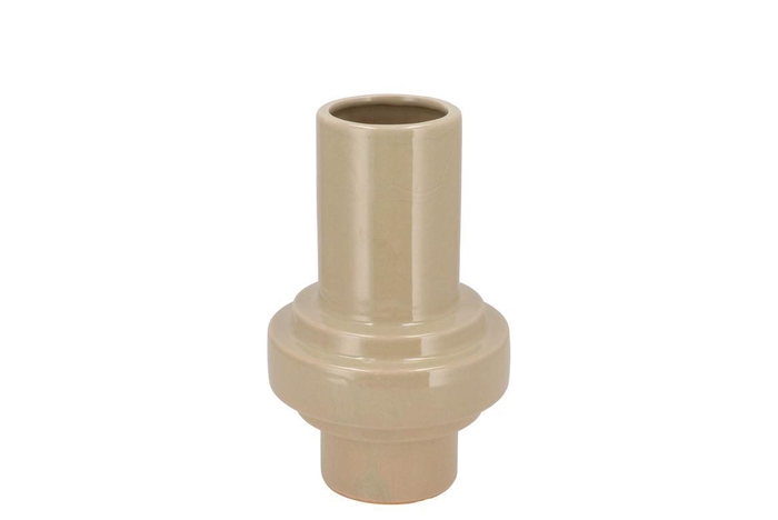 <h4>Oxford Sand Vase Tube 16x16x25cm</h4>