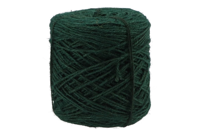 Ribbon Flax Cord Jute Dark Green 3,5mm 1kg Nm