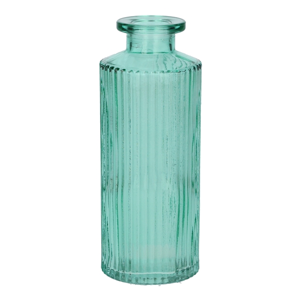 <h4>Bottle Caro16 d3.5\\5.2xh13.2 turquoise transparent</h4>