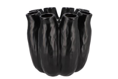 <h4>Luna Black Tube Vase 24x24cm Nm</h4>