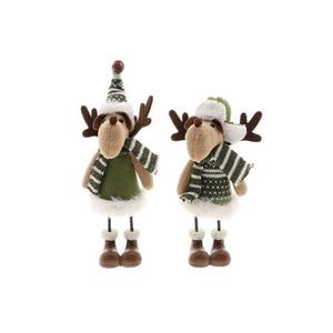 Reindeer Cozy 2Ass L5.5W5.5H25