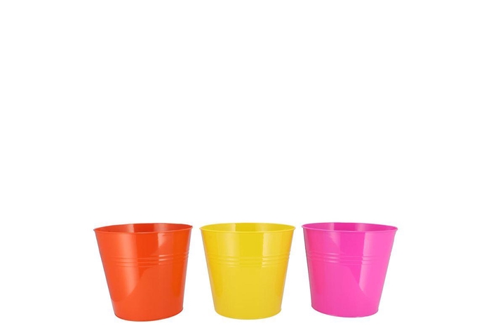 <h4>Zinc Dutch Orange Mix Bucket Basic Ass 13x12x9cm</h4>