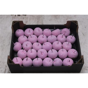 F-waxappel Glitter Roze