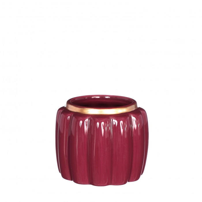 <h4>Ceramics Pouff pot d09.5*7.5cm</h4>
