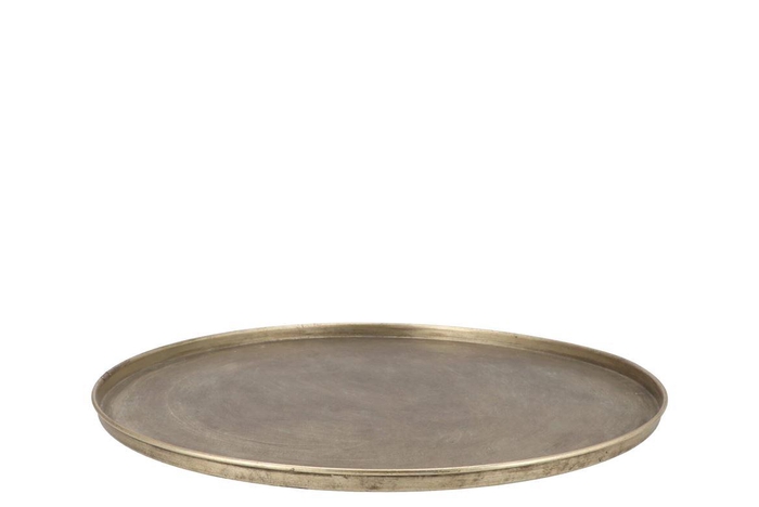 <h4>Coaster Kaya Gold Tray Metal 46x2cm</h4>