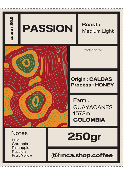 <h4>Roasted Coffee Passion Castillo Honey</h4>