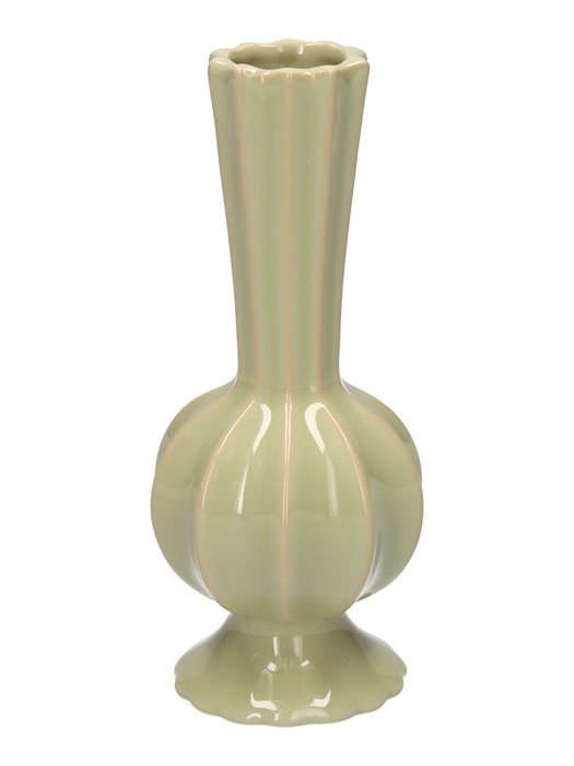 <h4>DF03-666801200 - Vase Celia1 d3.8/7xh15.8 green</h4>