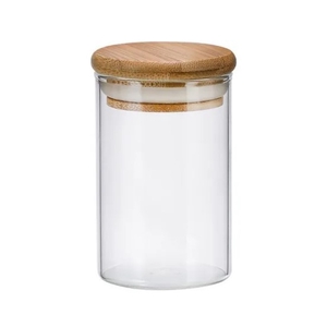 POTE DE VIDRO COM TAMPA 001053 IMP